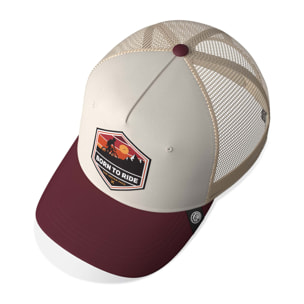 Gorra Trucker Born to Ride Marron The Indian Face para hombre y mujer