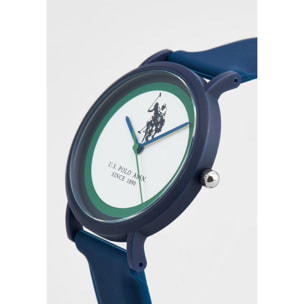 Orologio U.S. Polo Assn. In silicone blu