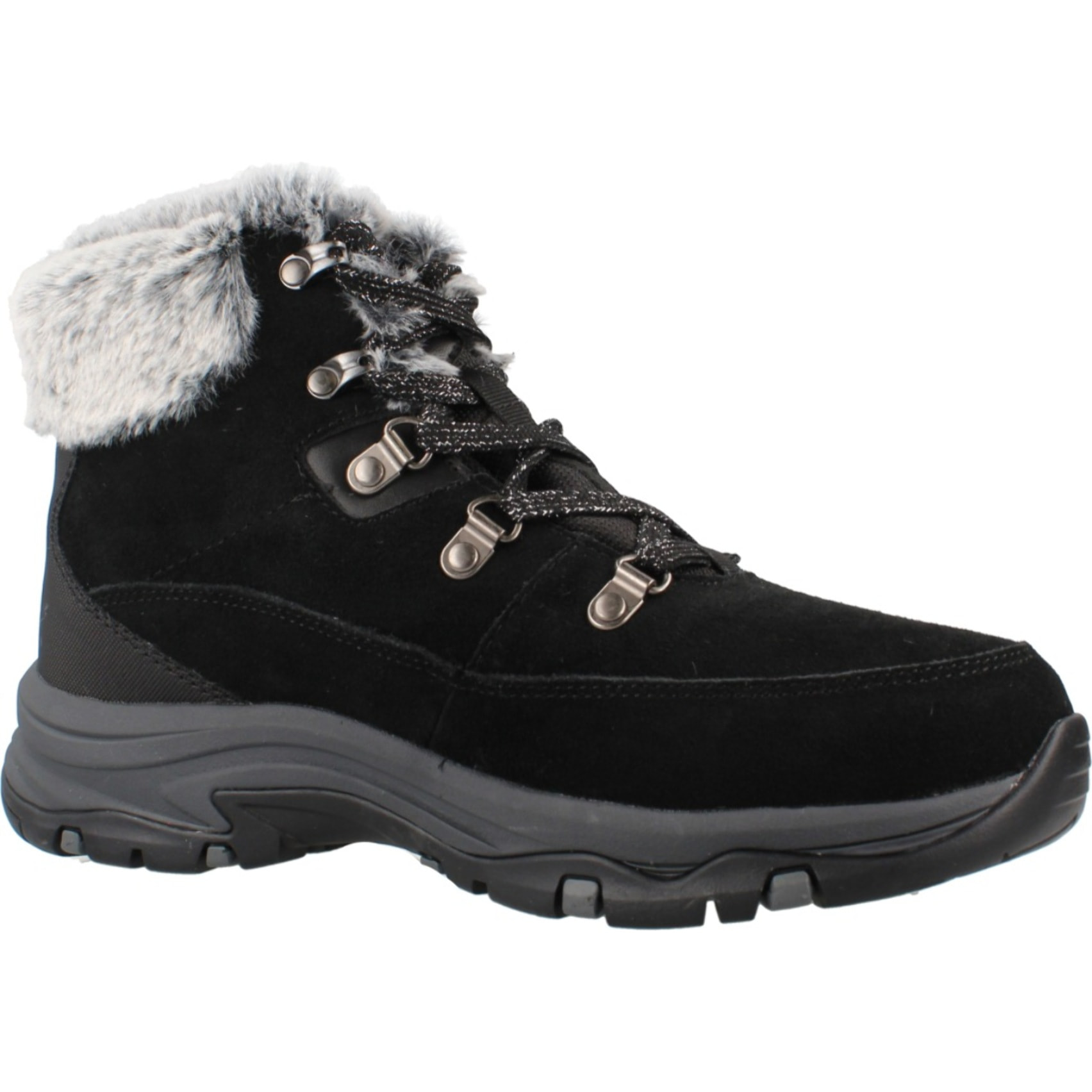 Botines Mujer Snow Worries Negro