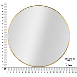 SPECCHIO ELEGANT GLAM CHARME1921 DORATO