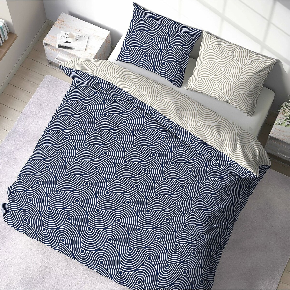 Parure De Couette 3pcs Microfibre Ania