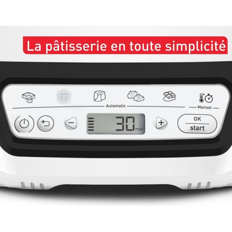 TEFAL Machine à gâteaux cake factory pistache +3 moules KD80130 pas cher 