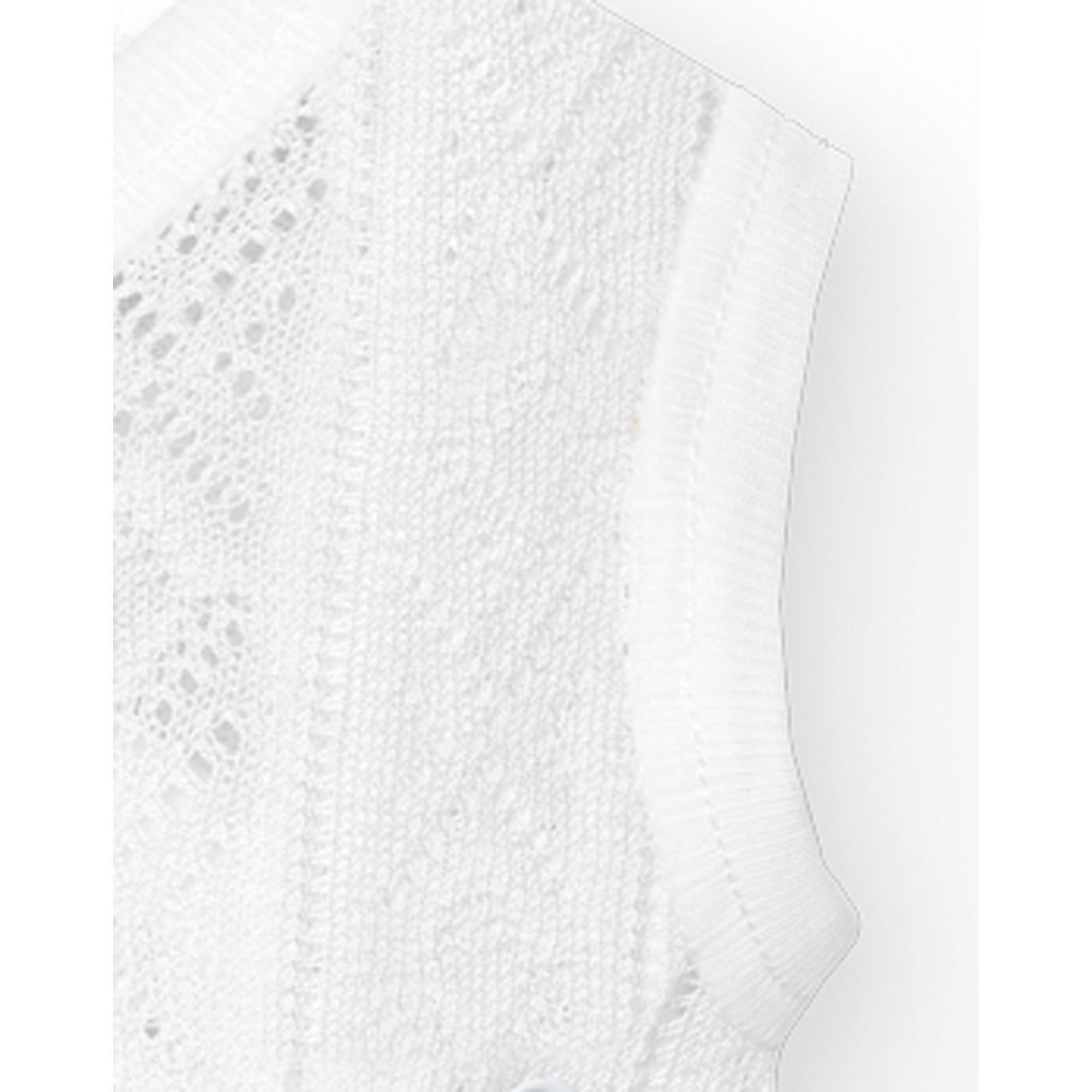 Body cruzado bebé sin mangas perlé