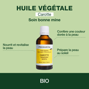 Pranarom - Huile Végétale de Carotte - Bio - 50 ml