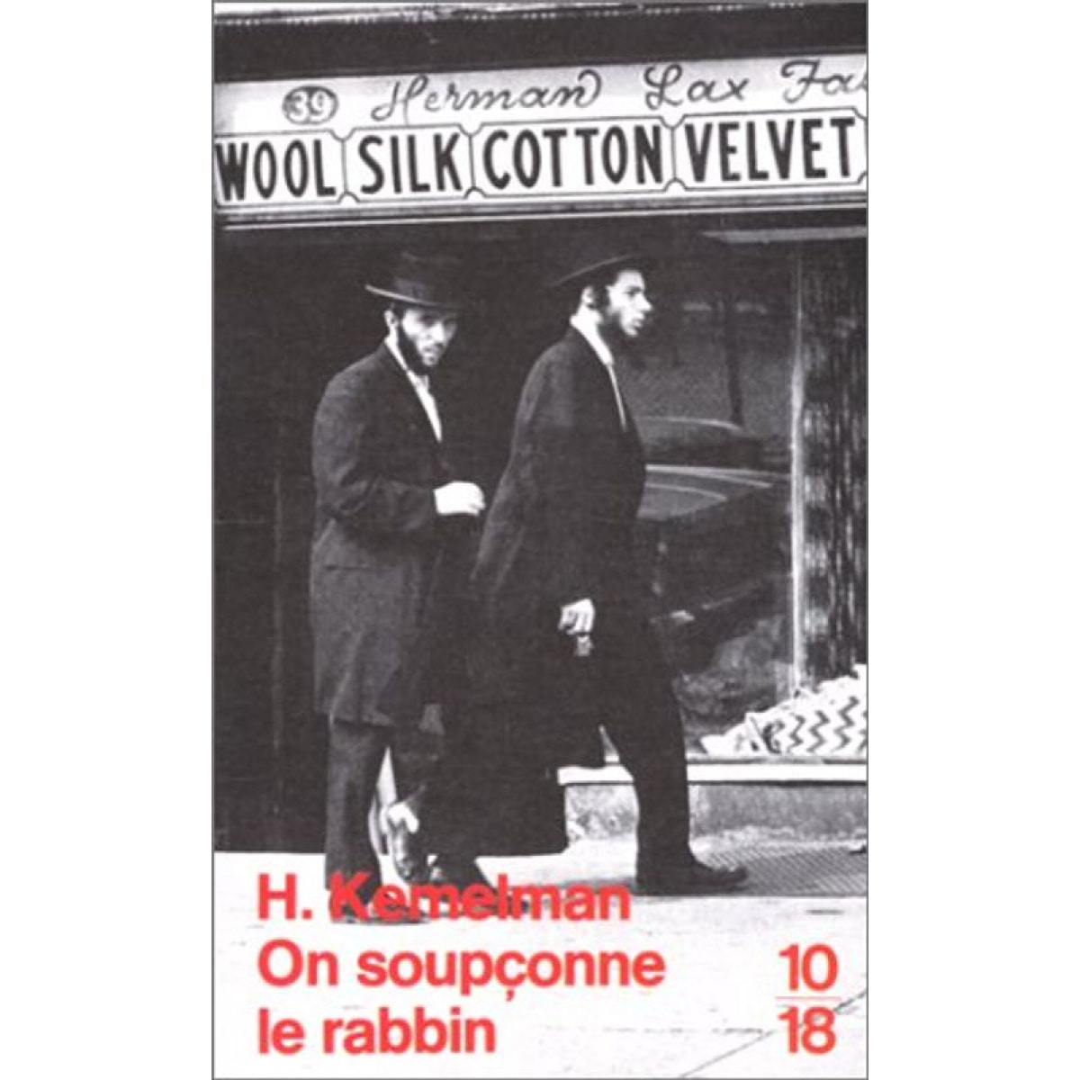 Kemelman, Harry | On soupçonne le rabbin | Livre d'occasion