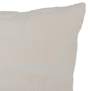 Coussin Delor 30x50cm blanc