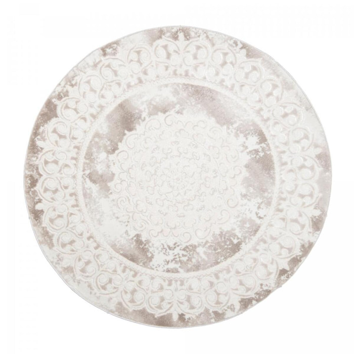 Tapis doux et souyeux tissé en relief VUPO