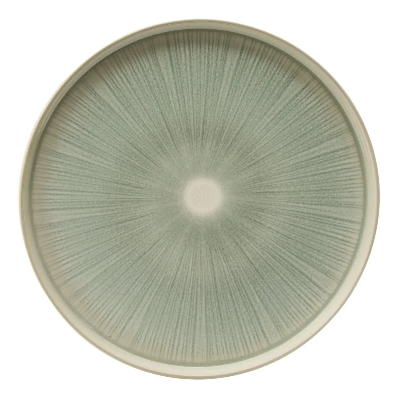 Lot de 4 Assiettes Eva vert