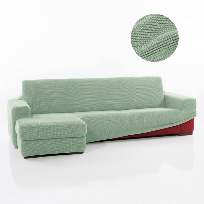 Funda para Chaise Longue izquierdo (visto de frente) brazo corto SÚPER ELÁSTICA modelo HELENA