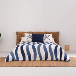 Housse de couette en 100% coton 157 fils Albir