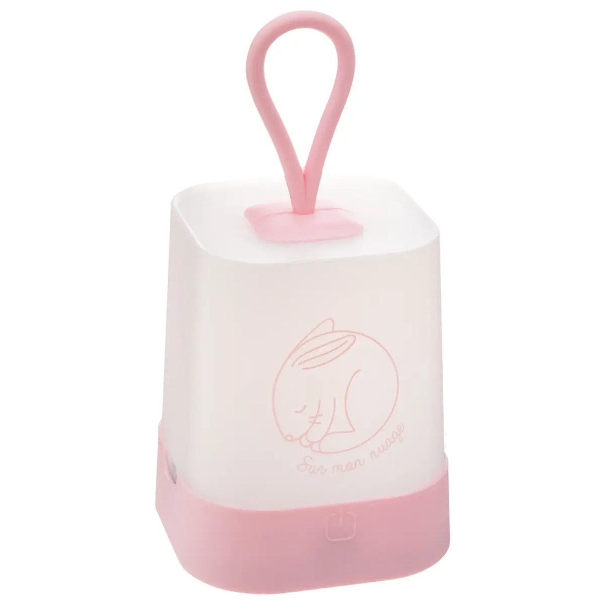 Veilleuse sur batterie H.16cm silicone avec poignée