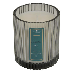 Bougie parfumée Albie 290g pot verre oud