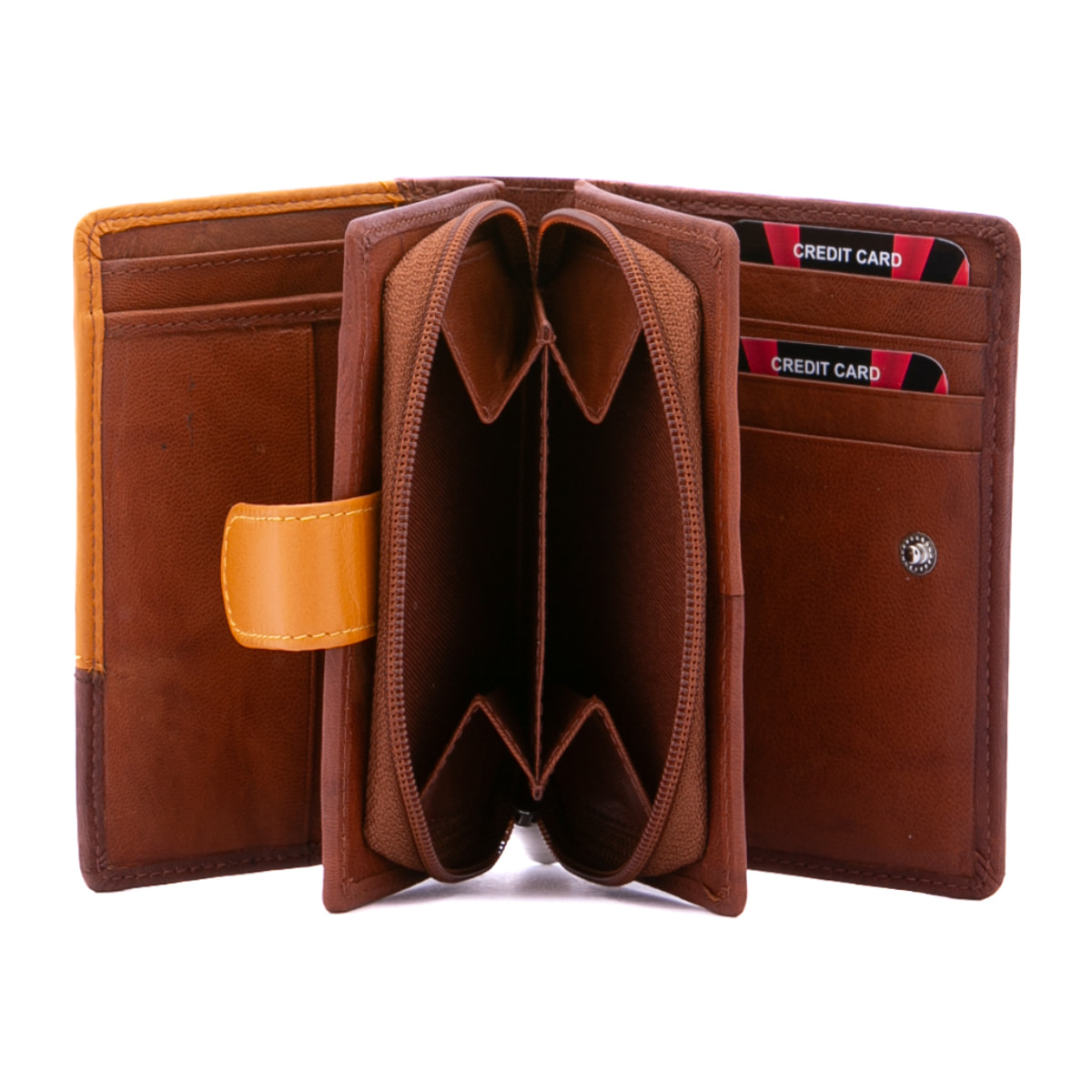 Portafoglio  da donna ecopelle Prodotto Vegano 13x9x3 cm