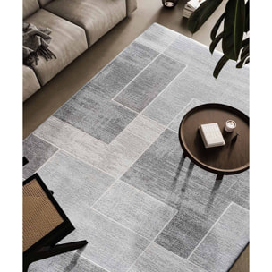 Tappeto Casa Salotto Soggiorno Camera Grigio