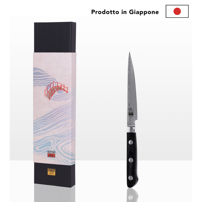 Coltello "Petty" Hashi Damas - acciaio damasco giapponese - lama: 12 cm