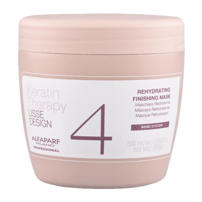 ALFAPARF MILANO Keratin Therapy Lisse Design 4 Rehydrating Mask 500ml