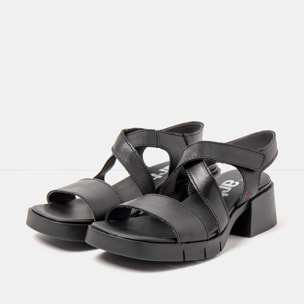 Sandalias con tacón 2062 NAPPA BLACK / VARSOVIA color Black