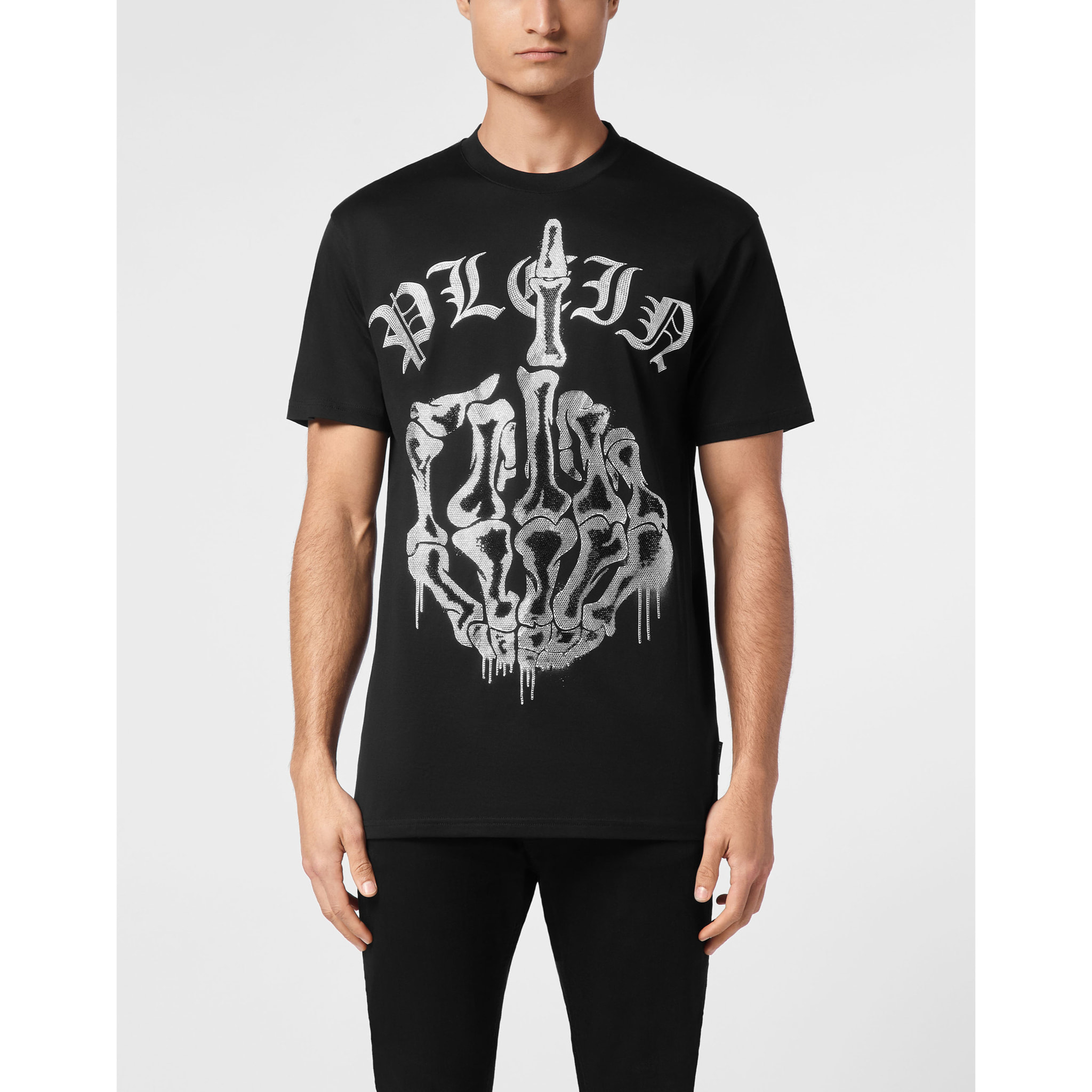 PHILIPP PLEIN Maglietta a girocollo ICONIC PLEIN