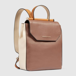 Piquadro Zainetto porta iPad®mini in pelle schermato con protezione RFID