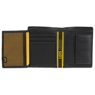 Cartera Hombre Piel Lois Slalok Negro