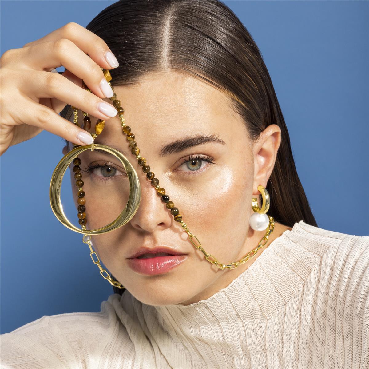 Collar Lux by Lux acabado oro 18k