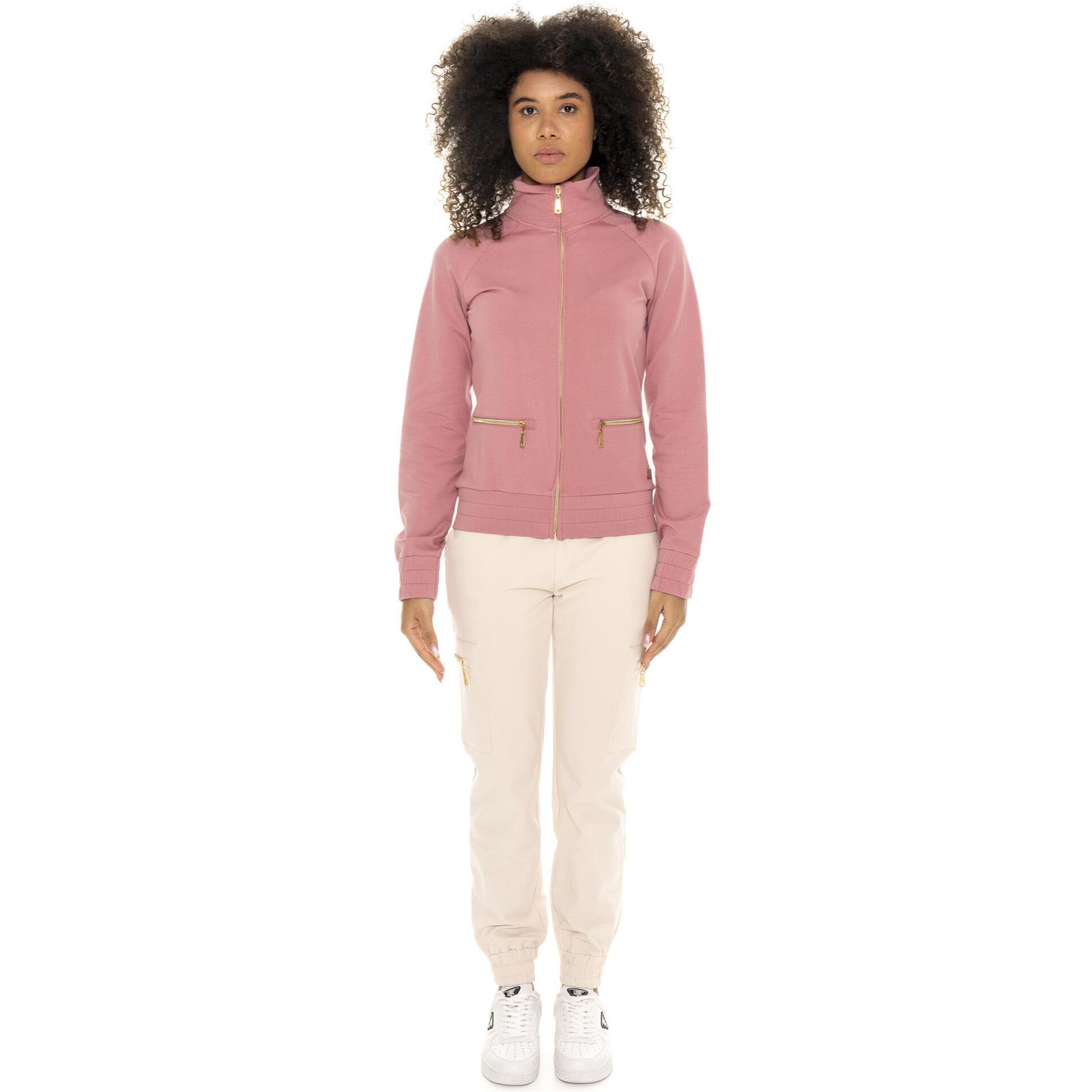 Mono de invierno de mujer, cuello alto y cremallera, pantalón cargo Leone 1947