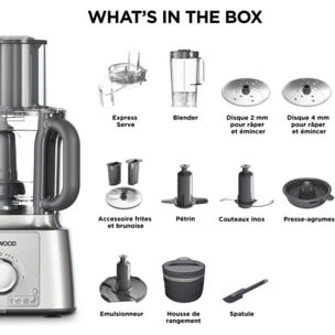 Robot multifonction KENWOOD FDP65.820SI Multipro Express
