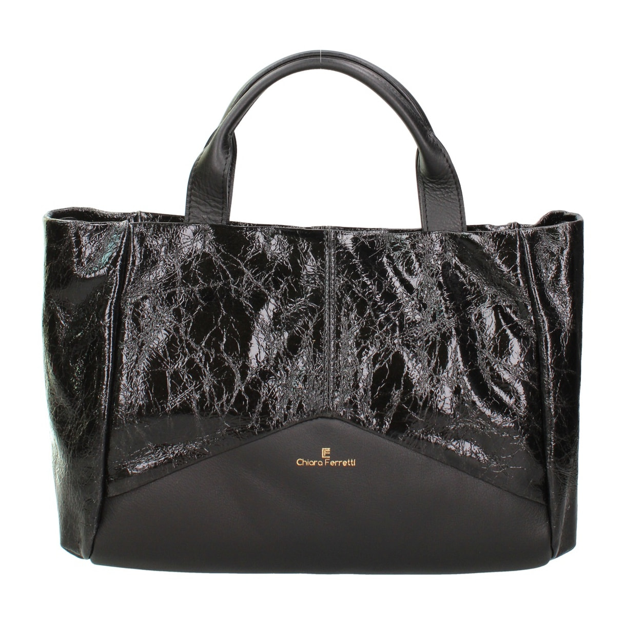 Borsa a mano da donna Veridia Elite - Vera Pelle - 37.0 x 25.0 x 16.0 cm