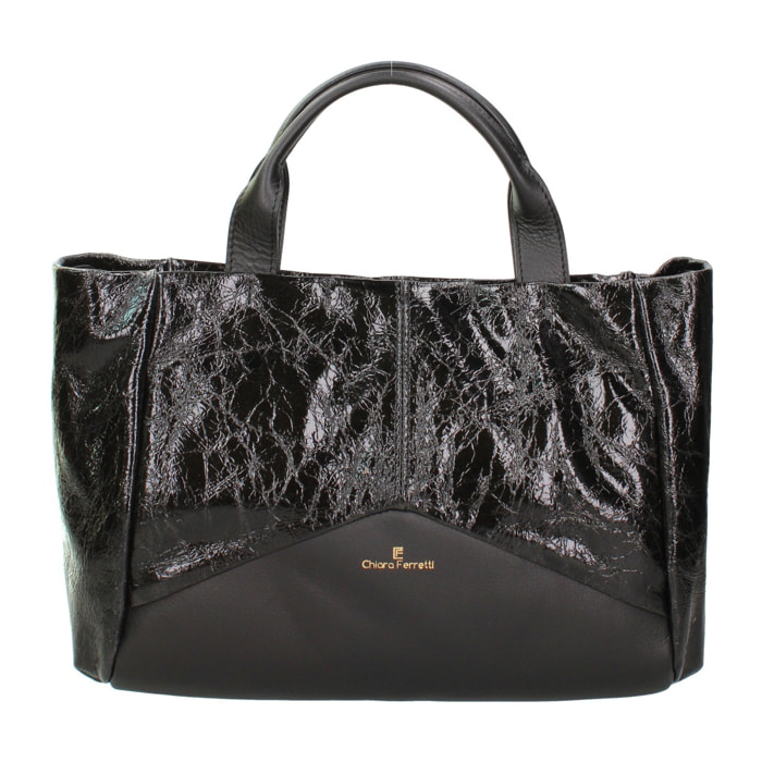 Borsa a mano da donna Veridia Elite - Vera Pelle - 37.0 x 25.0 x 16.0 cm