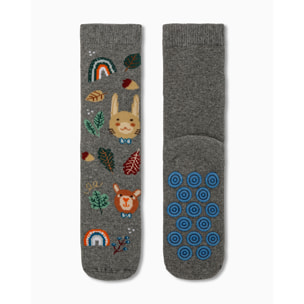 CALZINO ANTISCIVOLO BABY BIMBO LEO