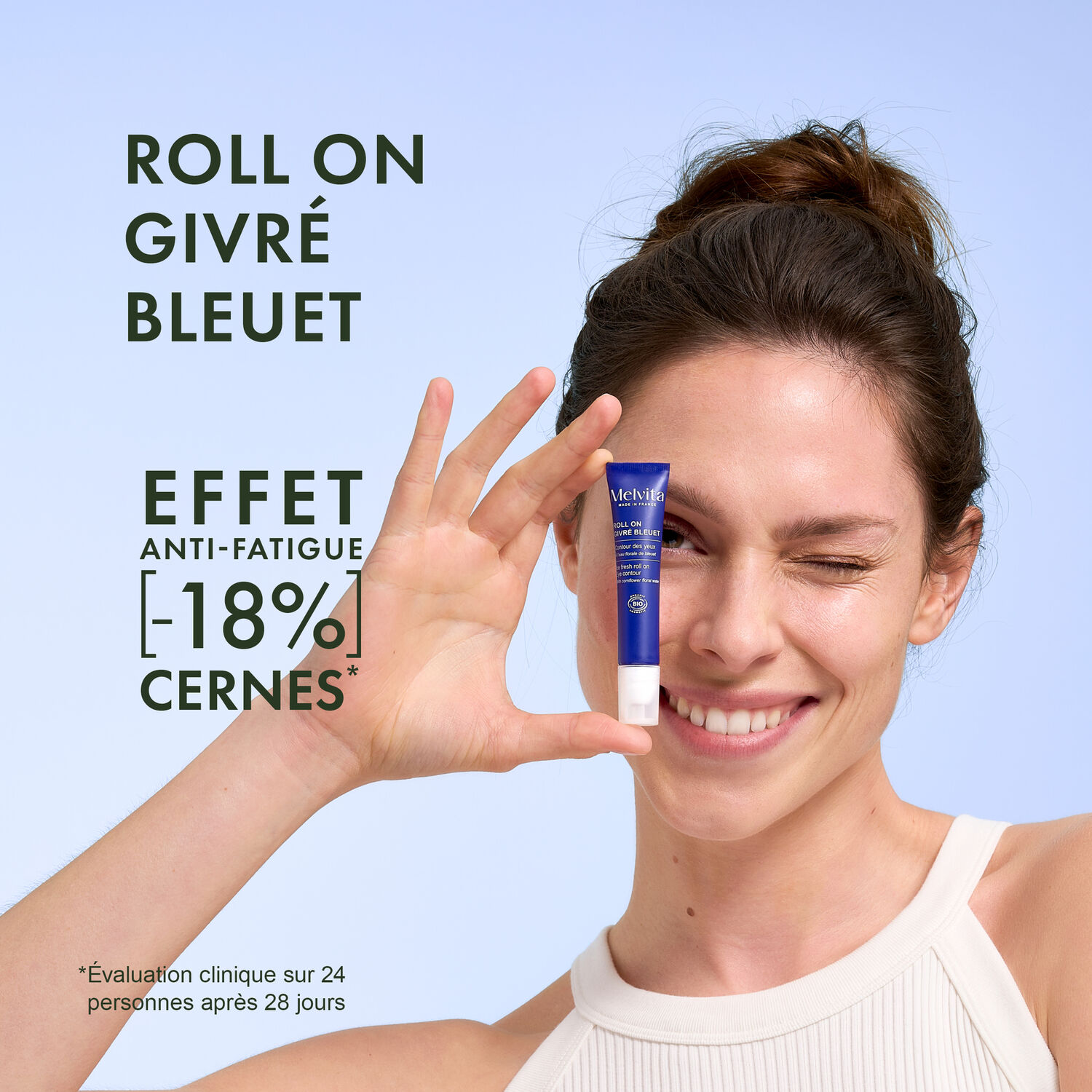 Roll-on Contour Yeux - Eau de Bleuet 10 ml