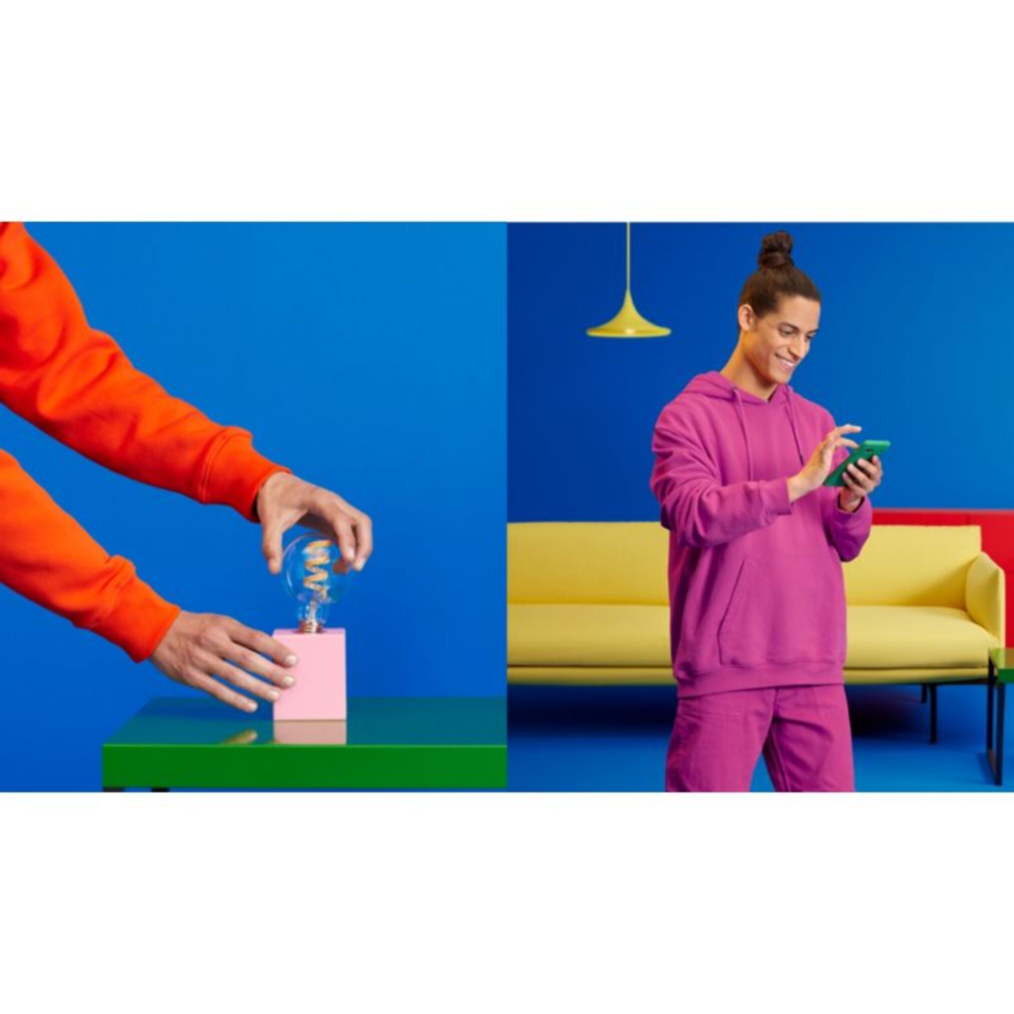 Ampoule LED connectée WIZ Couleur E27 Filament 40W