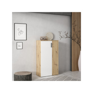 Armoire Meuble à Chaussures 2 Portes 5 tablettes - SHOES