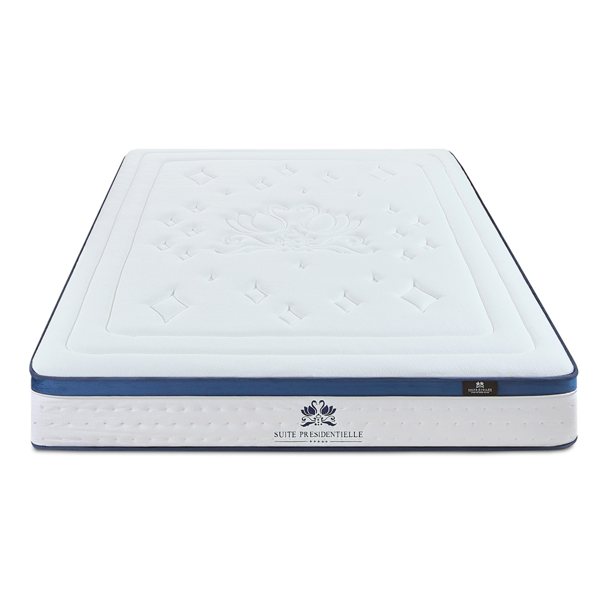 Matelas Suite Présidentielle, Soutien Ferme, 28 cm, Mémoire de Forme & Mousse Supersoft
