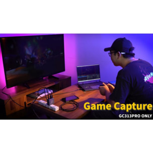 Chargeur console de jeux AVERMEDIA Core Elite Go Noir