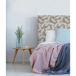 Tête de lit Feuillage | Coloris Gris clair | Largeur au choix
