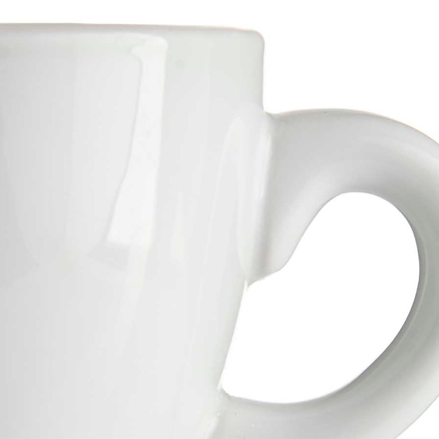 SET 6 TAZAS CAFE PORCELANA BLANCA C PLATO 150ML