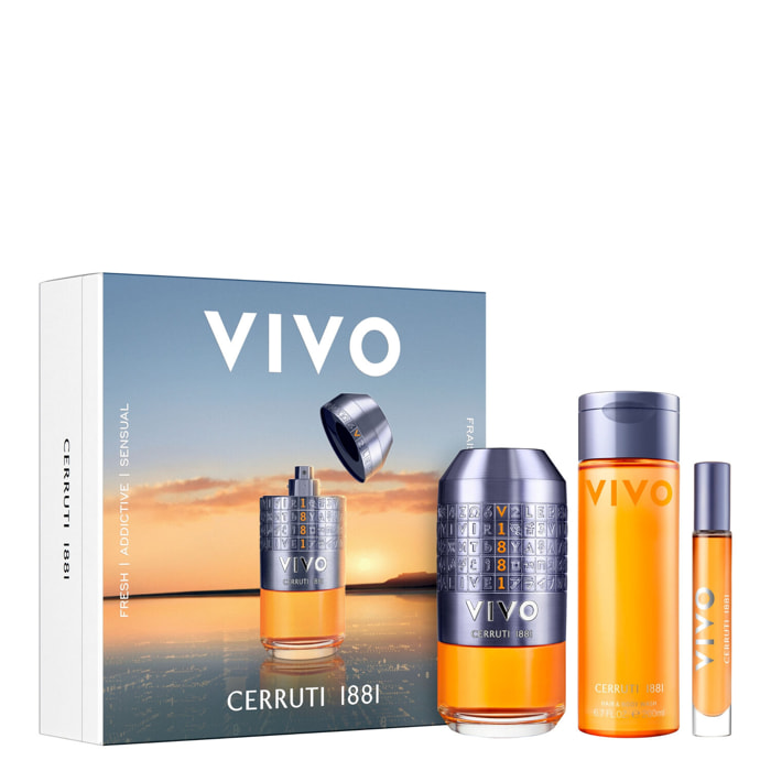 Vivo - Coffret Eau de Parfum 100ml + 2 Produits