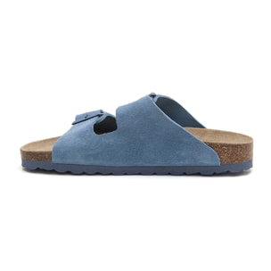 SANDALIA BABUNKERS AZUL