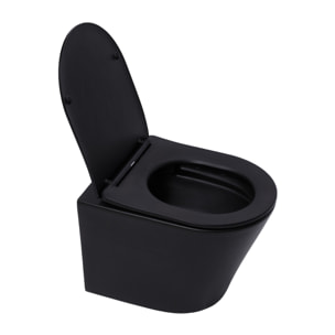 Duofix pack WC bâti-support + WC suspendu sans bride Swiss Aqua Technologies avec abattant SoftClose + plaque (GEBSTINBMR02-FR)