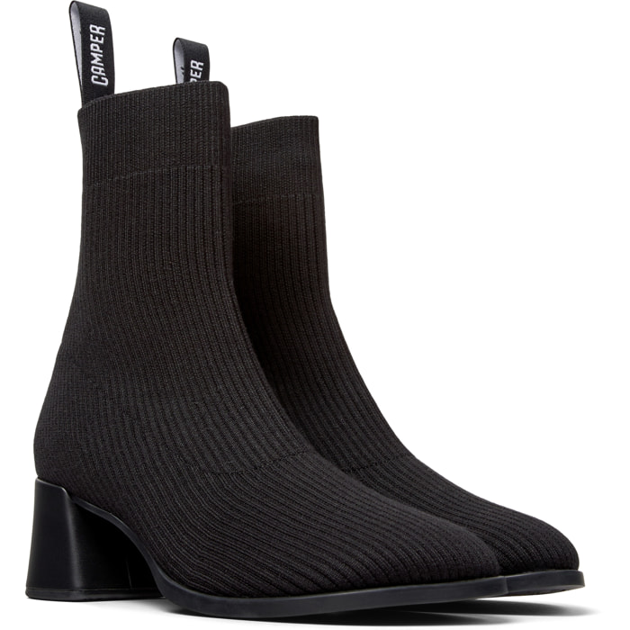 Botines - CAMPER Kora - Negro - Textil tecnico