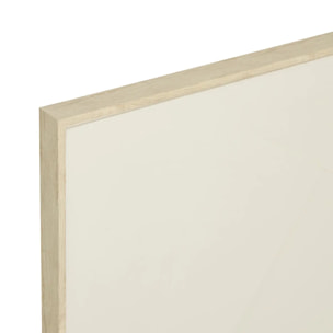 Toile 3D Makana blanc 100x78cm