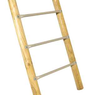 Balançoire en bois poutre métal 2,30 m Techwood ARROBA - 4 enfants