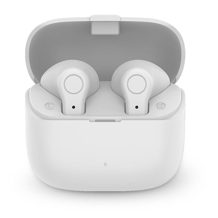 Auriculares Inalámbricos Earbuds TWS155 Blancos - Bluetooth 5.3 - Micrófono incluido