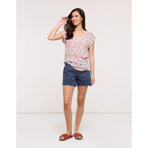 Camiseta Manga Corta Naranja - Ordalia