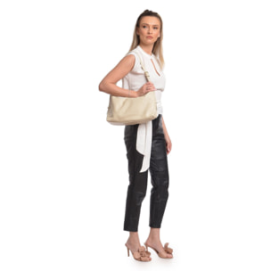 Borsa a tracolla Anna Luchini Beige