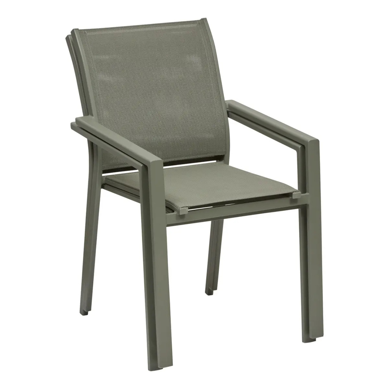 Fauteuil de jardin empilable Essentia vert laurier