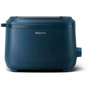 Grille-pain PHILIPS HD2511/70 Toaster bleu Série 3000, 2 fentes, 900W