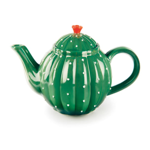 Théière 650 ml Excelsa – Cactus, Céramique Verte