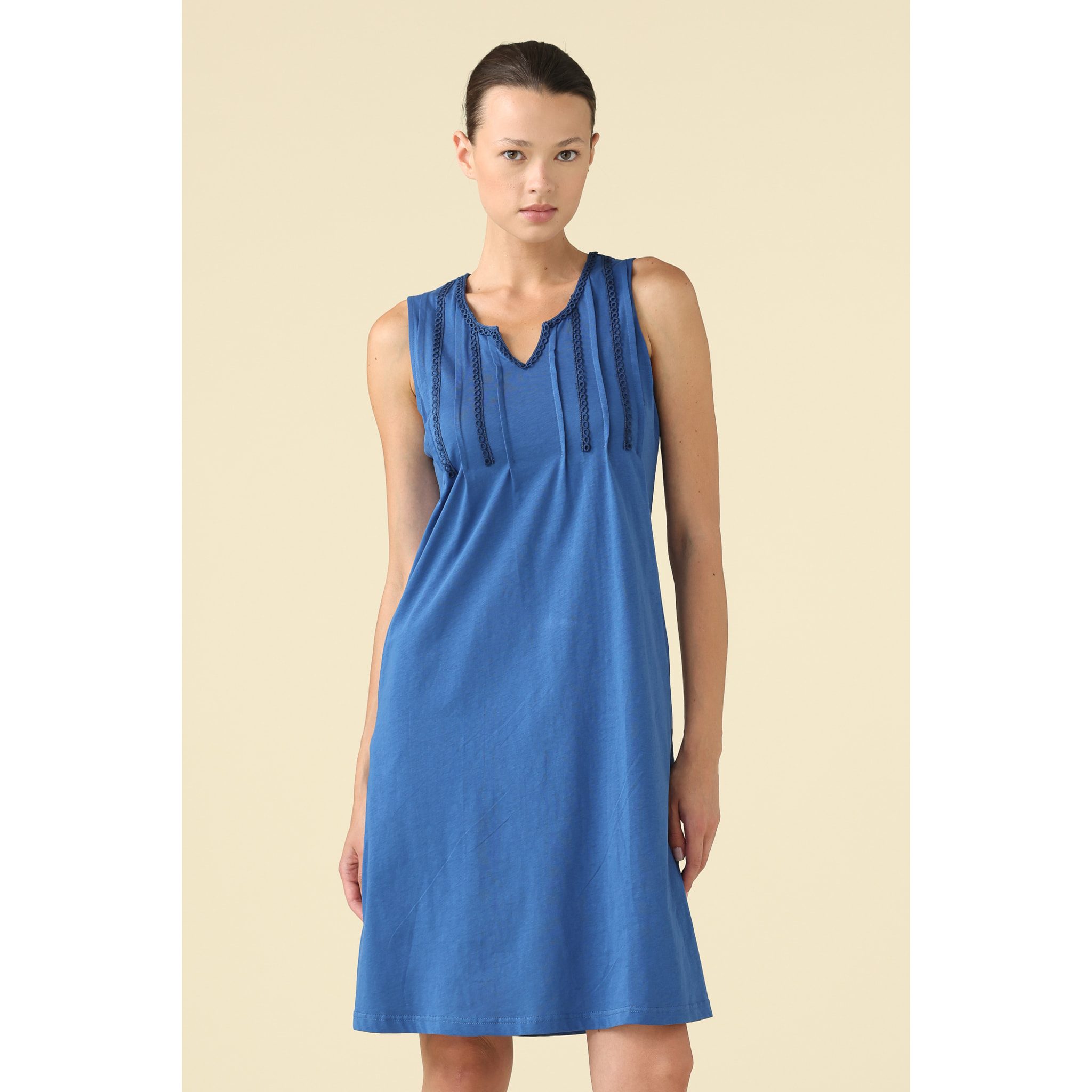 Abitino donna estivo in cotone articolo floret. Noidinotte